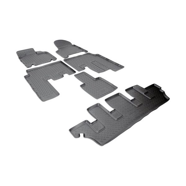 Салонные коврики для Dodge Caravan\ Chrysler Voyager 2000-2007 7 мест UNIDEC NPL-Po-20-35