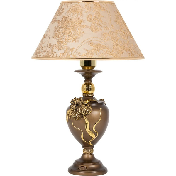 Настольный светильник BOGACHO Флер де Лис СБ-180/Б/Антиквайт