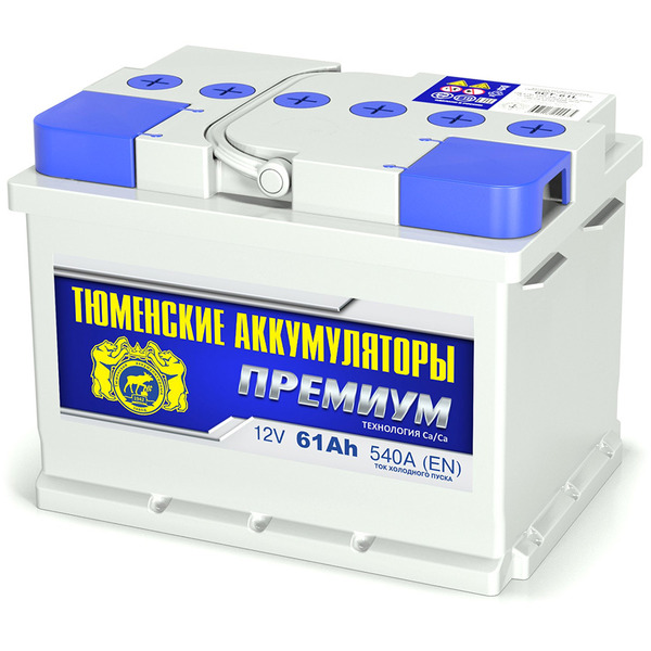 Автомобильный аккумулятор Tyumen Battery Premium 61 Ач обратная полярность LB2