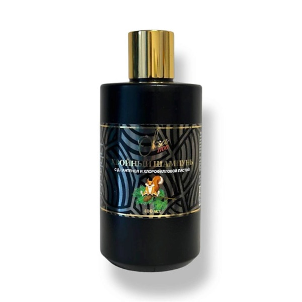 OKSA1100 Шампунь "Хвойный" с Д-пантенолом и хлорофилловой пастой 400