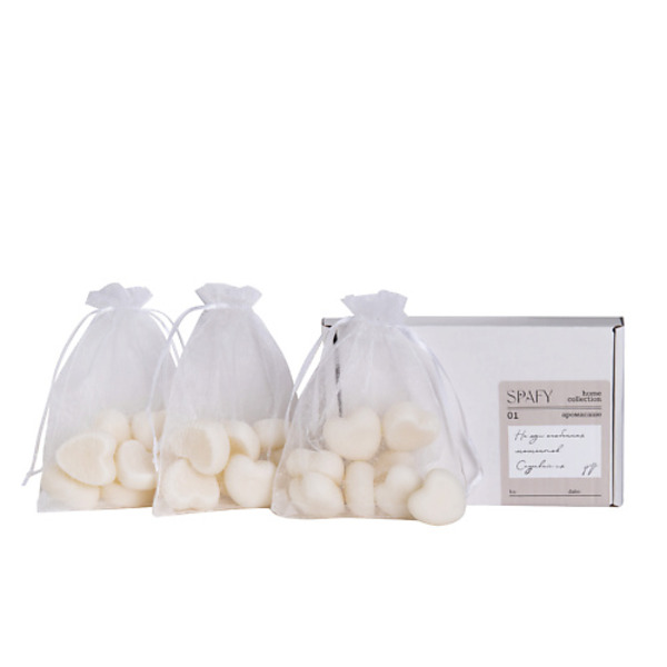 SPAFY Аромасаше для белья в шкаф мелисса хлопок амбра