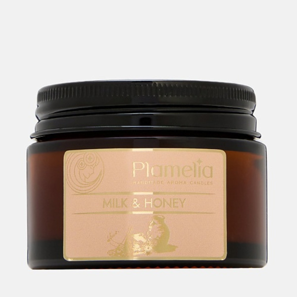 PLAMELIA Свеча ароматическая Молоко и мёд 55