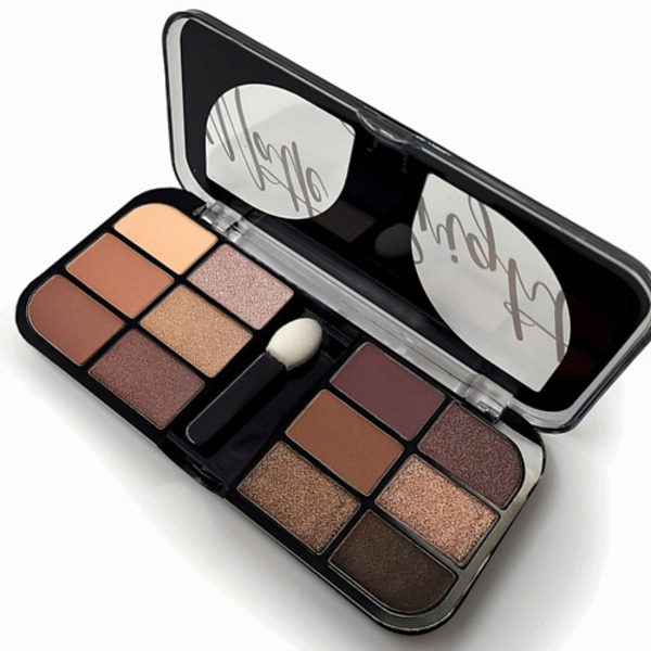 LAVELLE COLLECTION Тени для век 12-ти цветные MATTE&BRIGHT