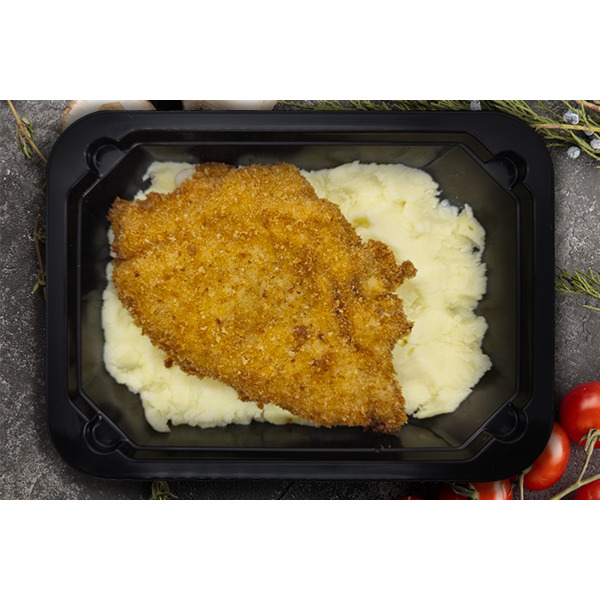 Конверт из свинины с ветчиной с пюре, 300г