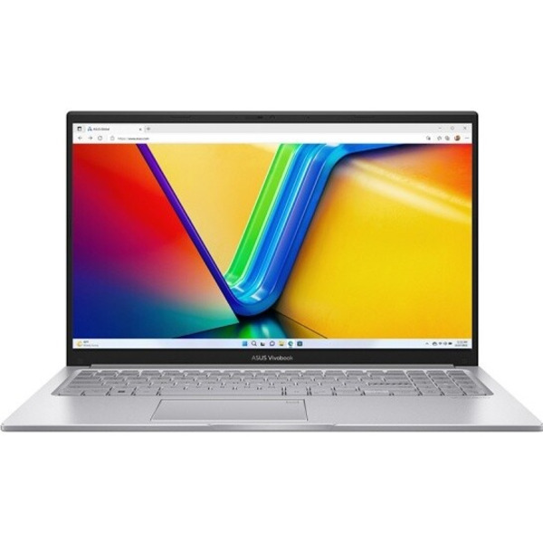 Ноутбук ASUS X1504ZA-BQ1414 i3 1215U(1.2Ghz)/16384Mb/512PCISSDGb/DOS Silver (90NB1022-M02260)