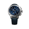 АЧС-1 44 мм кварц хронограф синие стальные
