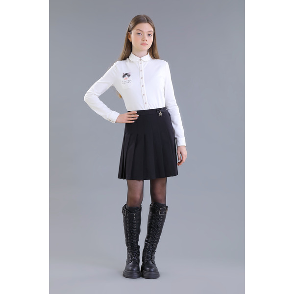 Блузка FSL-252/1m-524-ТХК-200 (молочный)