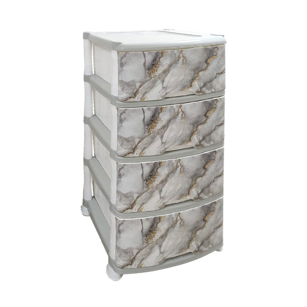 Комод Violet Мрамор 4-х секц. (035250)