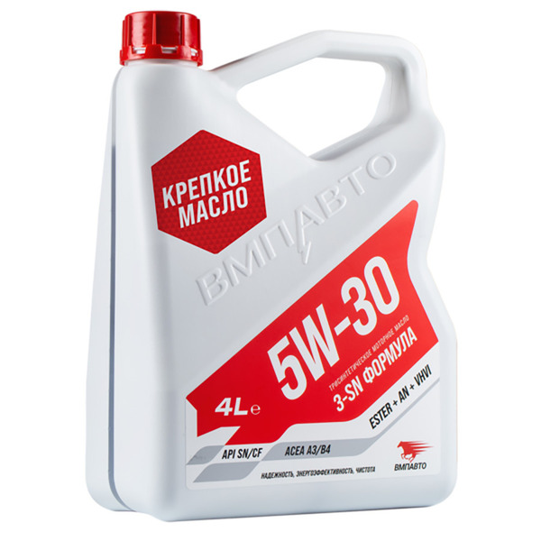 Моторное масло VMPAuto 3-SN 5W-30, 4 л