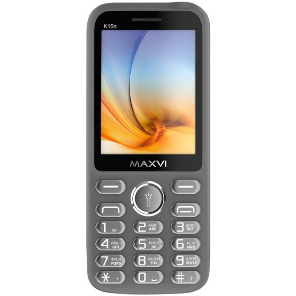 Телефон Maxvi K15N GREY