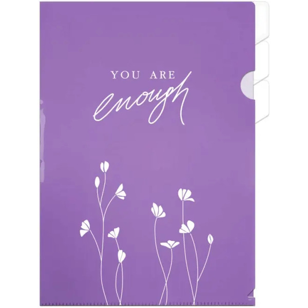 Папка для документов Нежный фиолетовый, А4