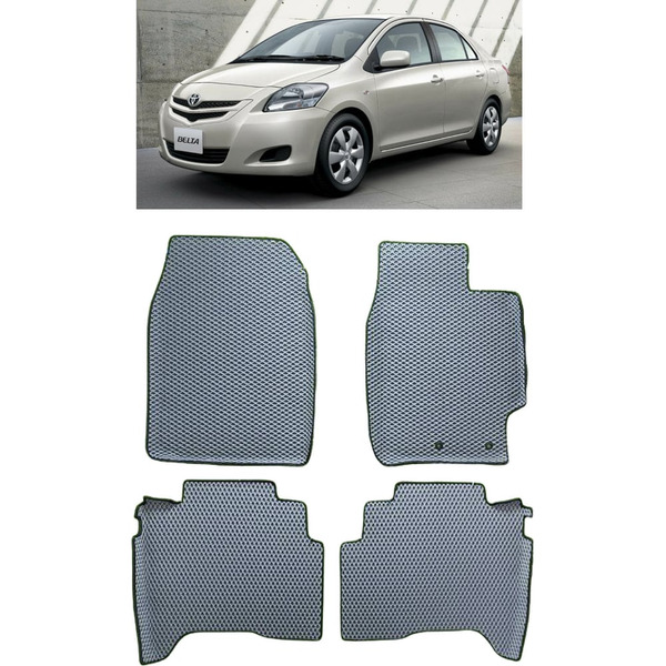 Ковры в салон автомобиля toyota belta правый руль вариант макси 3d 2005 - 2012 Eva Smart 3753-A6B1-S