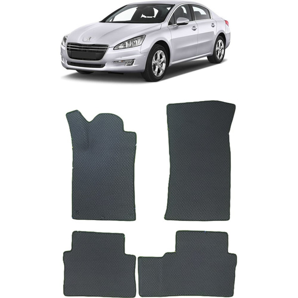 Ковры в салон автомобиля peugeot 508 i седан 2011 - 2014 Eva Smart 2736-A1A1-S