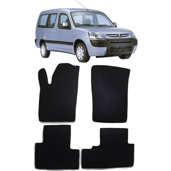 Ковры в салон автомобиля peugeot partner i 2002 - 2012 Eva Smart 2427-B5A6-S