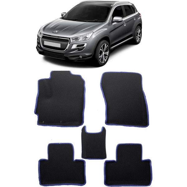 Ковры в салон автомобиля peugeot 4008 вариант макси 3d 2012 - 2017 Eva Smart 3243-B5B1-S