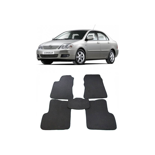 Ковры в салон автомобиля toyota corolla ix (e120, e130) 2001 - 2007 Eva Smart 1803-A6B2-S