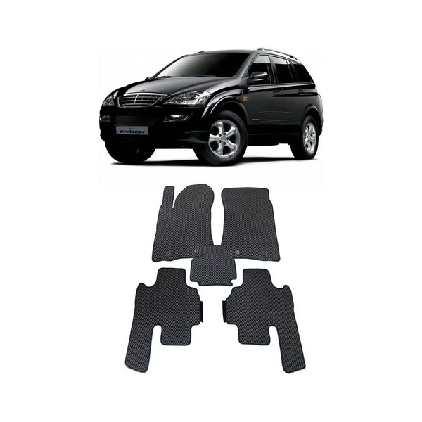 Ковры в салон автомобиля ssang yong kyron i 2005 - 2016 Eva Smart 1745-A1B5-S