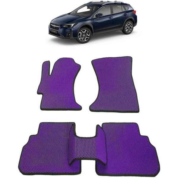 Ковры в салон автомобиля subaru xv ii 2017 - Eva Smart 2696-B5A7-S