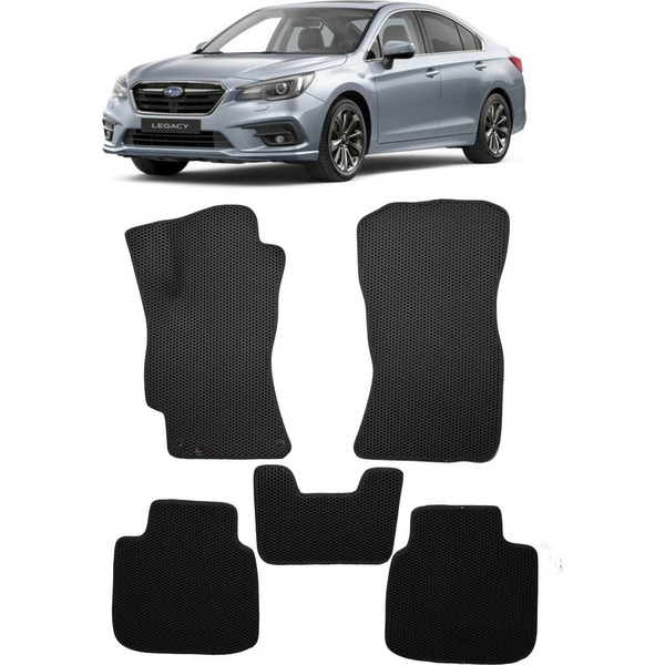 Ковры в салон автомобиля subaru legacy vi рестайлинг 2017 - 2020 Eva Smart 3214-B5A6-S