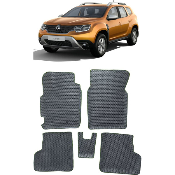 Ковры в салон автомобиля renault duster ii вариант макси 3d 2021 - Eva Smart 3736-A1B5-S