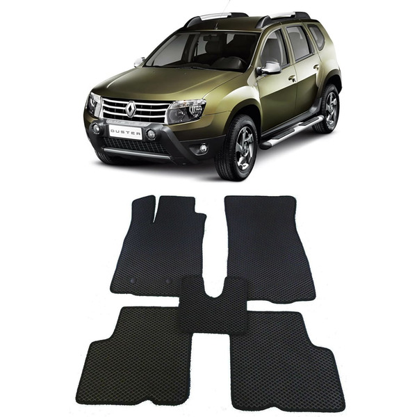 Ковры в салон автомобиля renault duster i 2011 - 2015 Eva Smart 1686-B1B5-S