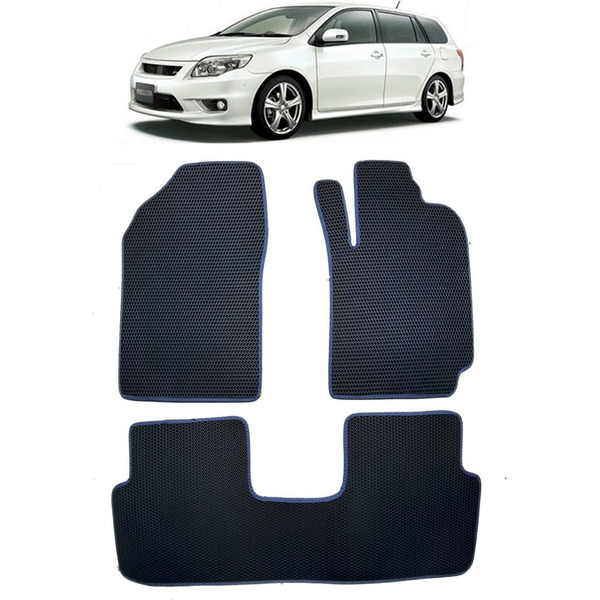 Ковры в салон автомобиля toyota corolla fielder (nze 141) правый руль 2006 - 2010 Eva Smart 1807-B1B5-S