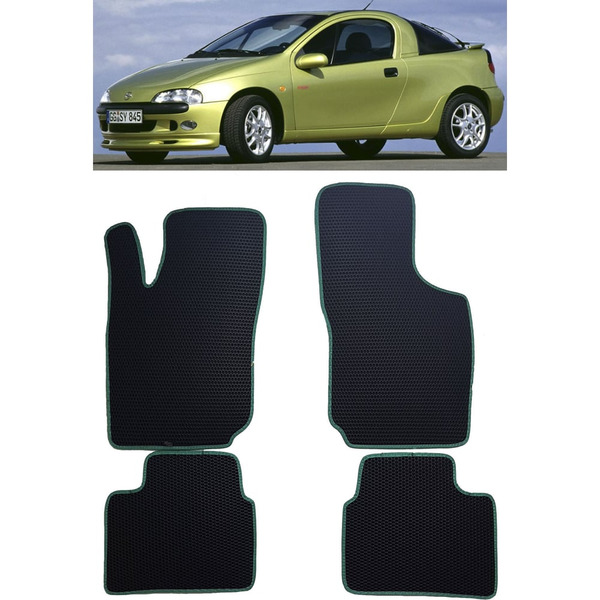 Ковры в салон автомобиля opel tigra купе 1994 - 2001 Eva Smart 1990-B5B1-S