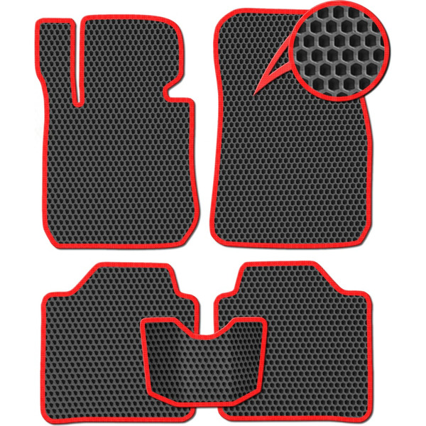 Ковры в салон автомобиля suzuki grand vitara xl-7 рестайлинг 7мест 2003 - 2006 Eva Smart 3055-B5A7-S