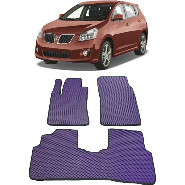 Ковры в салон автомобиля pontiac vibe ii 2008 - 2011 Eva Smart 1674-A1B1-S