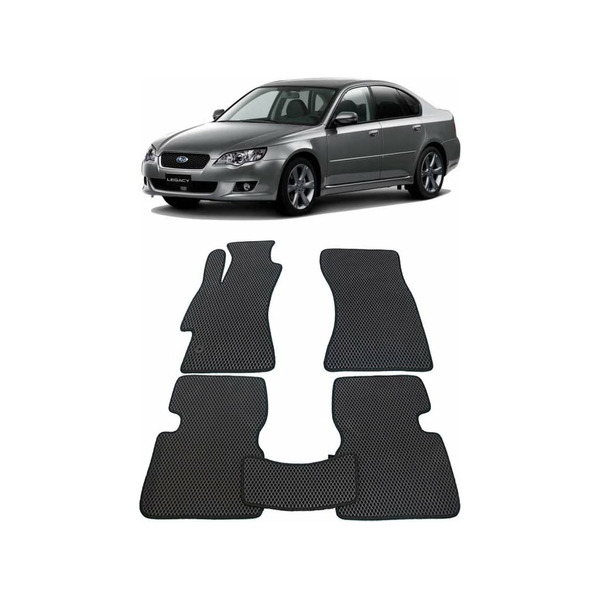 Ковры в салон автомобиля subaru legacy iv 2003 - 2009 Eva Smart 1761-B1A1-S