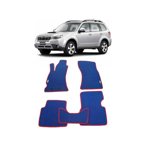 Ковры в салон автомобиля subaru forester iii (sh) 2008 - 2013 Eva Smart 1757-A6B2-S
