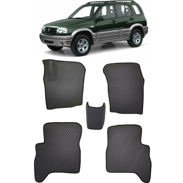 Ковры в салон автомобиля suzuki grand vitara ft 5дв рестайлинг 2000 - 2006 Eva Smart 2937-A1A1-S
