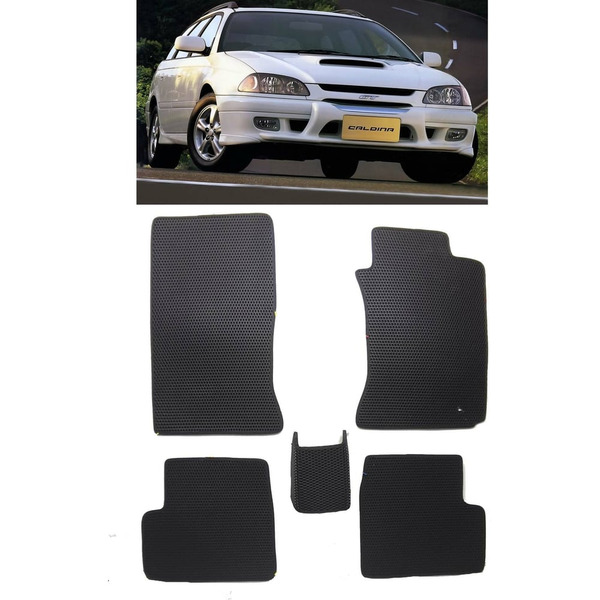 Ковры в салон автомобиля toyota caldina (t210, t215) правый руль 1997 - 2002 Eva Smart 2228-B1B1-S