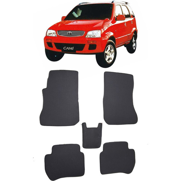 Ковры в салон автомобиля toyota cami i (j100) правый руль рестайлинг 2000 - 2006 Eva Smart 3017-B1A7-S