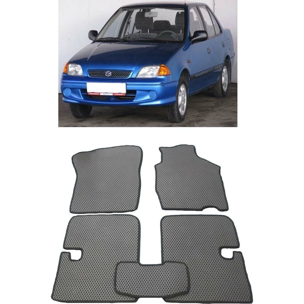 Ковры в салон автомобиля suzuki swift ii правый руль рестайлинг 1995 - 2003 Eva Smart 2513-B1A7-S