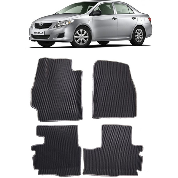 Ковры в салон автомобиля toyota corolla x (e140, e150) вариант макси 3d 2006 - 2013 Eva Smart 2959-A6B1-S