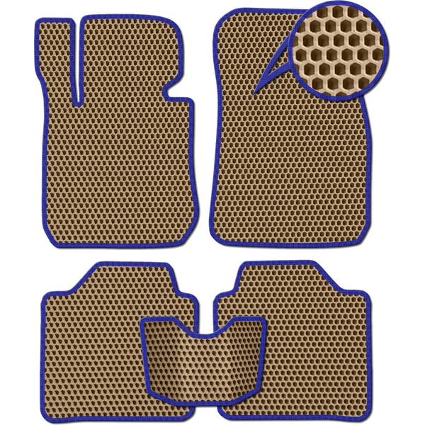 Ковры в салон автомобиля suzuki grand vitara jt 3дв 2005 - 2015 Eva Smart 1775-A1B2-S