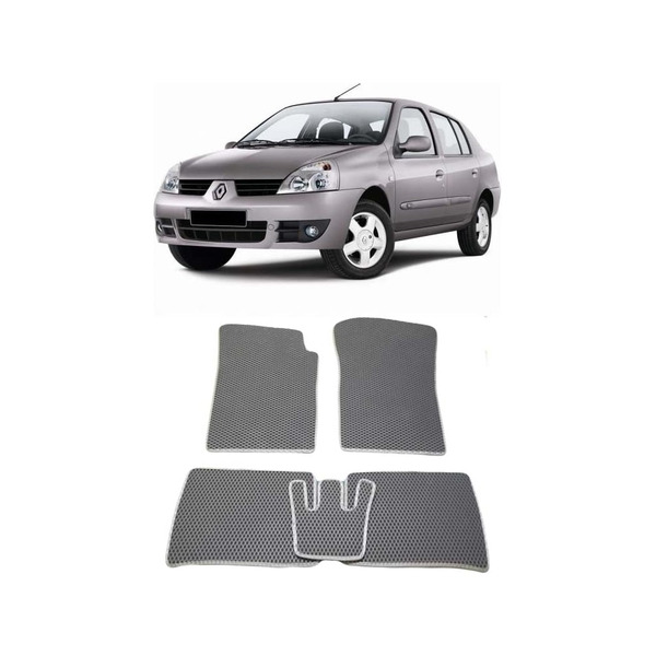 Ковры в салон автомобиля renault symbol i 1998 - 2008 Eva Smart 1708-B5A1-S