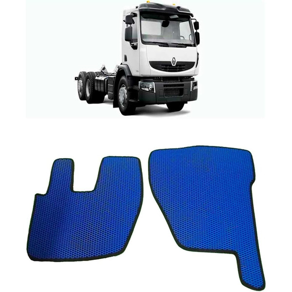 Ковры в салон автомобиля renault premium тягач 1997 - 2006 Eva Smart 2639-A1B1-S