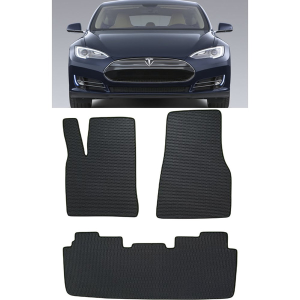 Ковры в салон автомобиля tesla model s 2012 - 2016 Eva Smart 3563-A1A6-S