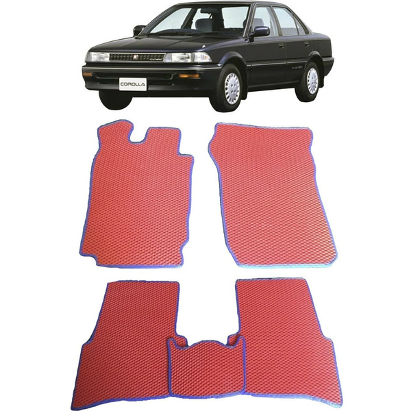 Ковры в салон автомобиля toyota corolla vi (e90) 1987 - 1991 Eva Smart 2469-A6A6-S