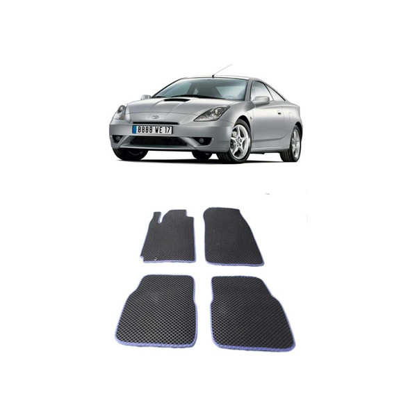 Ковры в салон автомобиля toyota celica vii (t230) 1999 - 2002 Eva Smart 1800-B1B2-S