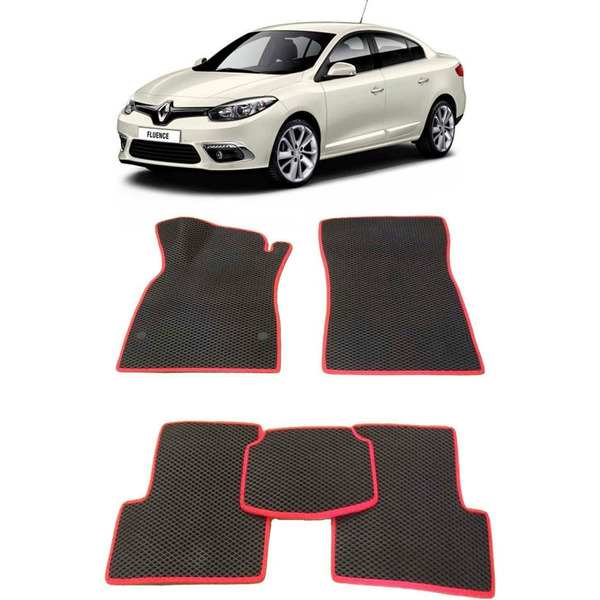 Ковры в салон автомобиля renault fluence седан 2010 - 2017 Eva Smart 1691-B1A7-S