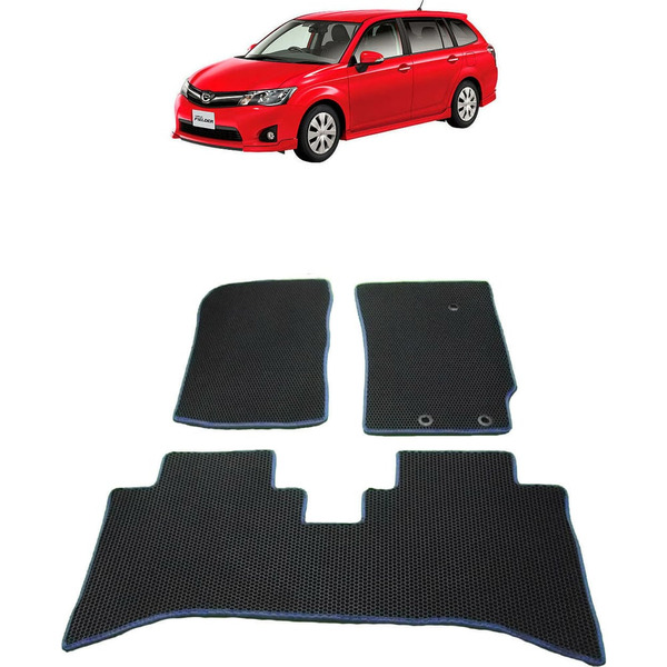 Ковры в салон автомобиля toyota corolla fielder (nke 165) правый руль 2012 - 2015 Eva Smart 2833-A1A1-S