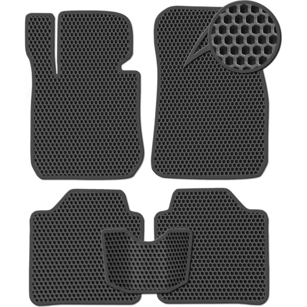 Ковры в салон автомобиля renault logan i вариант макси 3d 2004 - 2015 Eva Smart 3826-B5B5-S