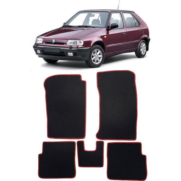 Ковры в салон автомобиля skoda felicia i хэтчбек 1994 - 1998 Eva Smart 3371-A6A1-S