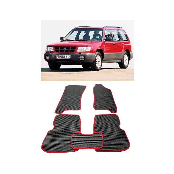 Ковры в салон автомобиля subaru forester i (sf) правый руль 1997 - 2002 Eva Smart 1754-B5A6-S