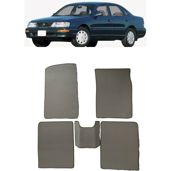 Ковры в салон автомобиля toyota avalon (xx10) правый руль 1994 - 1997 Eva Smart 3912-A6B2-S