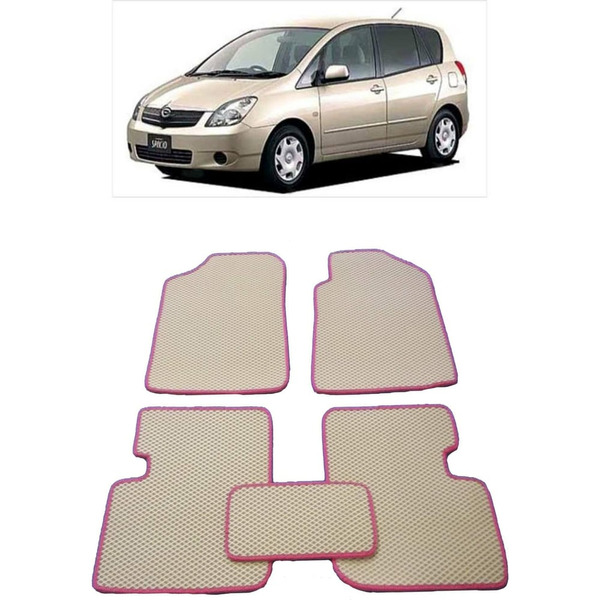 Ковры в салон автомобиля toyota corolla spacio ii правый руль 2001 - 2007 Eva Smart 2315-B1A6-S