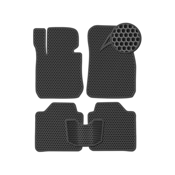 Ковры в салон автомобиля renault logan i 2004 - 2015 Eva Smart 1696-B1B5-S